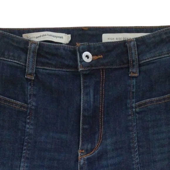 Pilcro and The Letterpress by Anthropologie High Rise Denim Leggings Size 28 - Picture 5 of 16